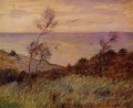 Los acantilados de Varengeville Ráfaga de viento Claude Monet